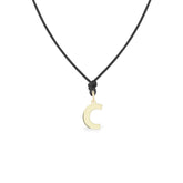 Pandant Litera C aur galben 14K colectia ALFABET